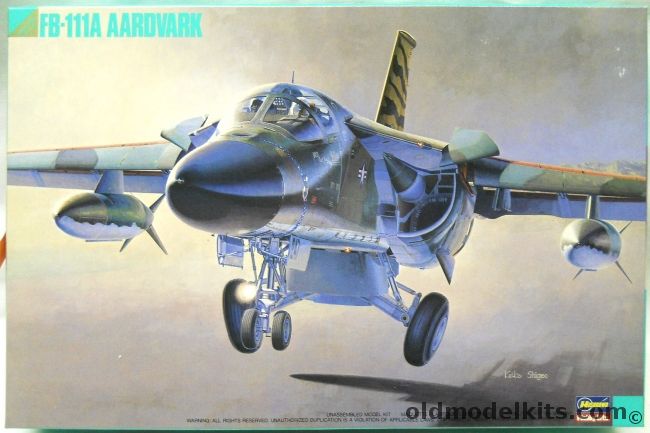 Hasegawa 1/72 FB-111A Aardvark - SAC 393 BS 509 BW 'Tiger Meet' / 393 BS 509 BW 'New Hampshire Special' / 380 BW 'Rough Night' USAF - (F-111), K35 plastic model kit