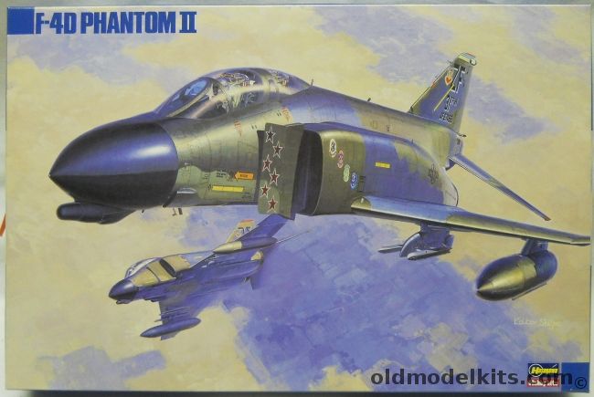 Hasegawa 1/72 F-4D Phantom II - 307th TFS 32st TFW USAF / 179th FIS 146 FIG Minnesota Air National Guard / 136 FIS 107th FIG New York Air National Guard, KA5 plastic model kit