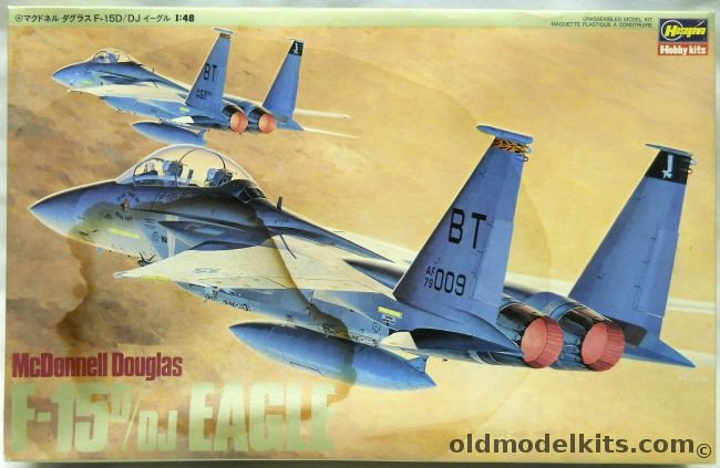Hasegawa 1/48 F-15D / F-15DJ Eagle - USAF 'Tiger Meet 1982' 53 TFS 36 TFW / JASDF DJ of 204 Sq. 7, P11 plastic model kit