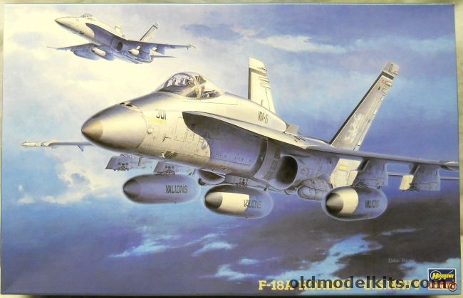 Hasegawa 1/48 F-18A Horent US Navy - (F/A-18), P24 plastic model kit