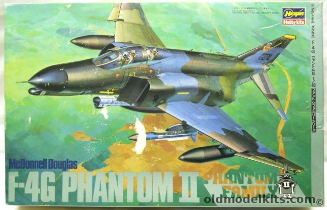 Hasegawa 1/48 McDonnell Douglas F-4G Phantom II - Wild Weasel, P4 plastic model kit