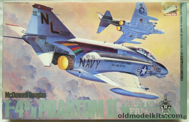 Hasegawa 1/48 F-4B/N Phantom II - (F-4B F-4), P5 plastic model kit