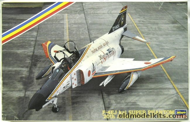 Hasegawa 1/48 F-4EJ Kai Super Phantom - 20th Anniversary 301Sq, PT101 plastic model kit