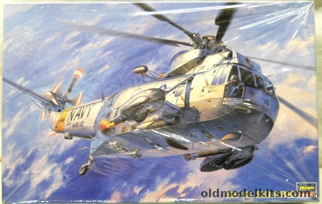 Hasegawa 1/48 SH-3H Sea King - With Eduard PE Set / Airwaves PE Set / Cutting Edge Short Sponsons & Radomes / Cutting Edge Decals USN / Norway / Royal Navy / Royal Canadian Navy - (Seaking), PT1 plastic model kit