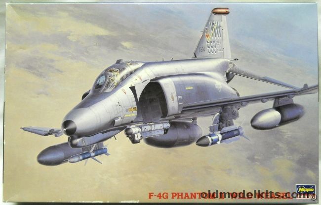 Hasegawa 1/48 F-4G Phantom II Wild Weasel - With Resin Ejection Seats, PT9 plastic model kit