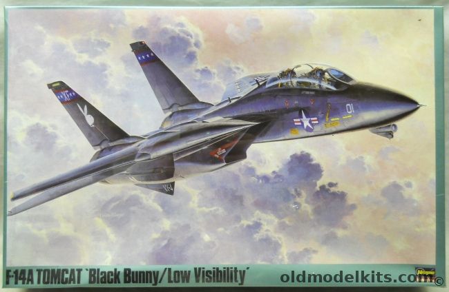 Hasegawa 1/48 F-14A Tomcat Black Bunny / Low Visibility - Evaluators VX-4 / Swordsmen VF-32 / Screaming Eagles VF-51, SP13 plastic model kit