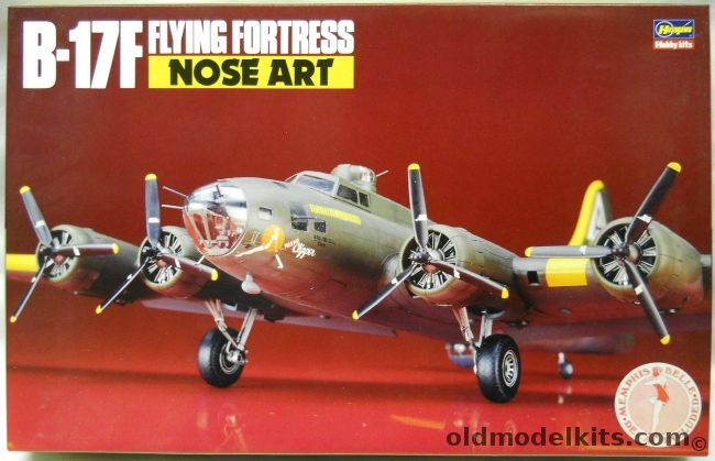 Hasegawa 1/72 Boeing B-17F Flying Fortress Nose Art - Miami Clipper / Miss Ouachita / Stuff / Ole Puss / Memphis Belle / Hell's Angles, SP18 plastic model kit