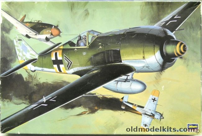 Hasegawa 1/32 Focke-Wulf Fw-190 A-5/A-8 - With Two  Eduard PE Detail Sets - JG54 Walter Nowotny / Kdr. JG26 Josef Priller / II.JG300 Ernst Schroder, ST6 plastic model kit