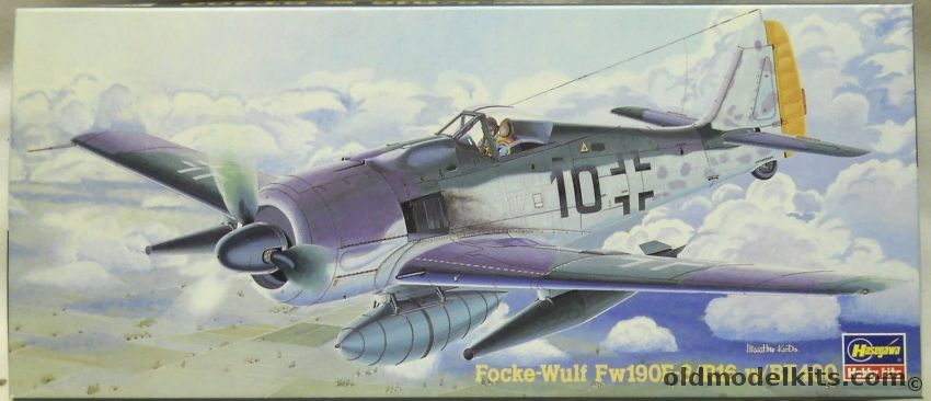 Hasegawa 1/72 Focke-Wulf Fw-190 F-8/R-16 With BT400   - (Fw190F-8/R16 Bombentorpedo), AP112 plastic model kit