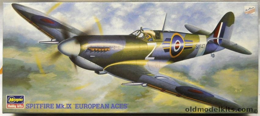 Hasegawa 1/72 Spitfire Mk.IX European Aces, AP149 plastic model kit