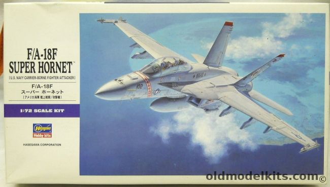 Hasegawa 1/72 F/A-18F Super Hornet - VFA-102 Diamond Backs 2003 / Same March 2002 / VFA-2 Bounty Hunters, E18 plastic model kit