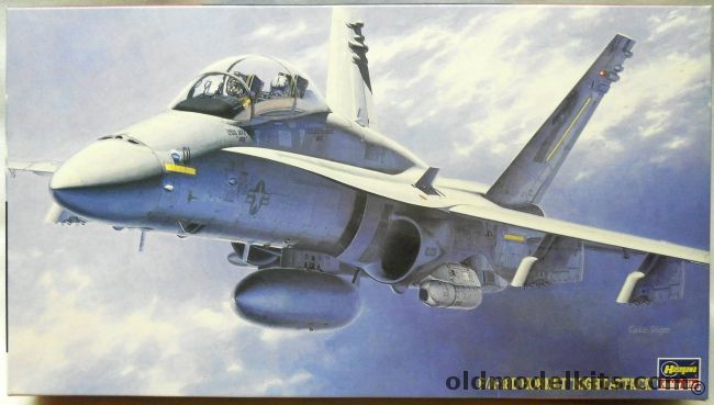 Hasegawa 1/72 F/A-18D Hornet Night Attack - US Marines VMFA(AW)-121  Green Knights / US Navy VFA-106, ET2 plastic model kit