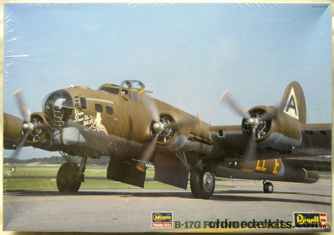 Hasegawa 1/72 B-17G Flying Fortress, HM170 plastic model kit