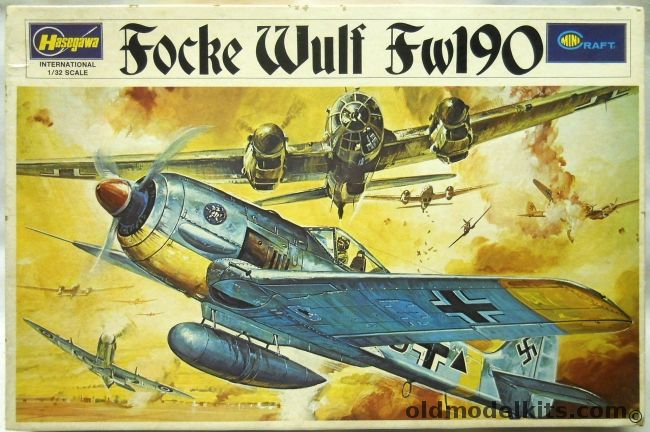 Hasegawa 1/32 Focke-Wulf FW-190 - A5-A3 / A7-R3 / A8-R3 / G-3, JS-060 plastic model kit