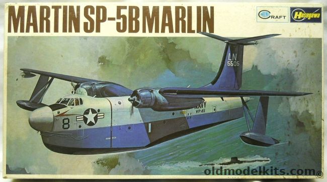 Hasegawa 1/72 Martin SP-5B Marlin - US Navy VP-40 / VP-45 and French Navy, JS063-800 plastic model kit