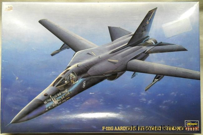 Hasegawa 1/72 F-111G Aardvark Air Combat Command, K124 plastic model kit