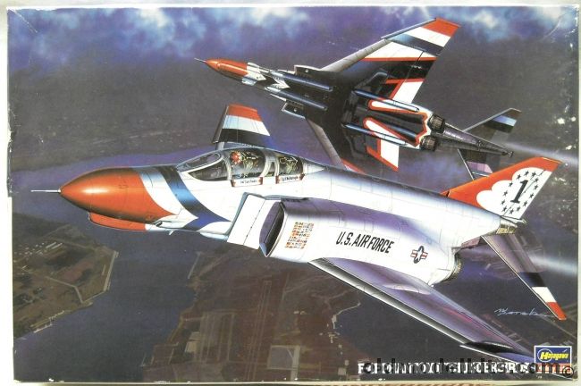 Hasegawa 1/72 F-4E Phantom II Thunderbirds, SP52 plastic model kit