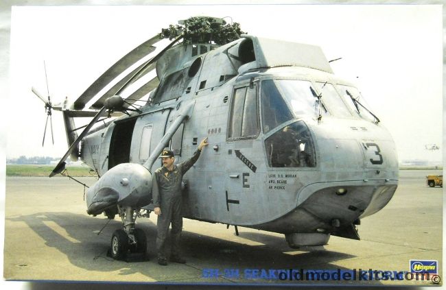 Hasegawa 1/48 SH-3H Seaking Desert Storm - (Sea King), SP91 plastic model kit