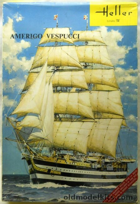 Heller 1/150 Amerigo Vespucci, 1202 plastic model kit