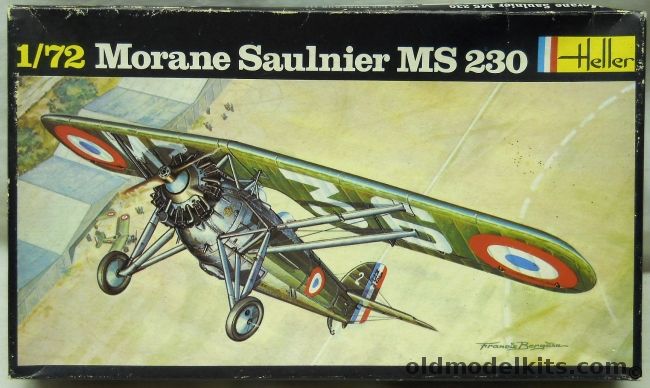 Heller 1/72 Morane Saulnier MS-230 - Armee de l'Air 1938, 217 plastic model kit