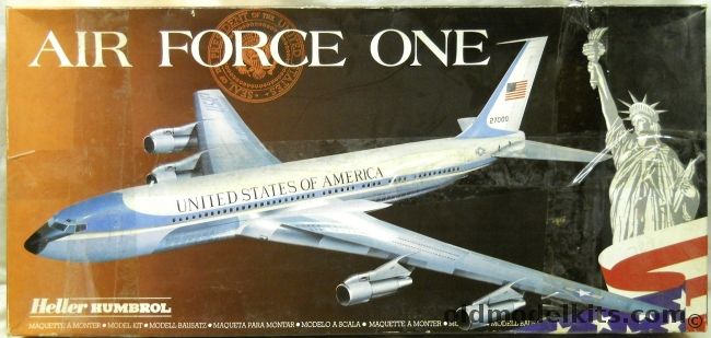 Heller 1/72 Air Force One - Boeing 707, 80307 plastic model kit