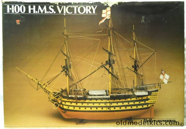Heller 1/100 HMS Victory - With Sails plastic model kit