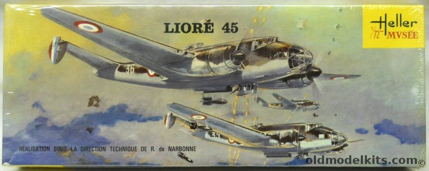 Heller 1/72 Liore 45 plastic model kit