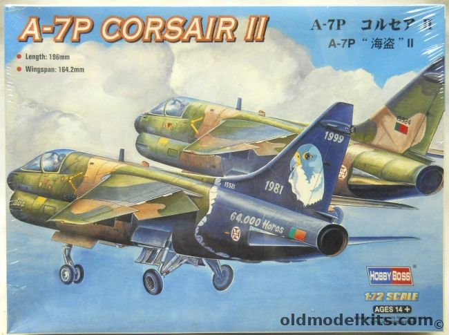 Hobby Boss 1/72 A-7P Corsair II - Portuguese Air Force, 87205 plastic model kit