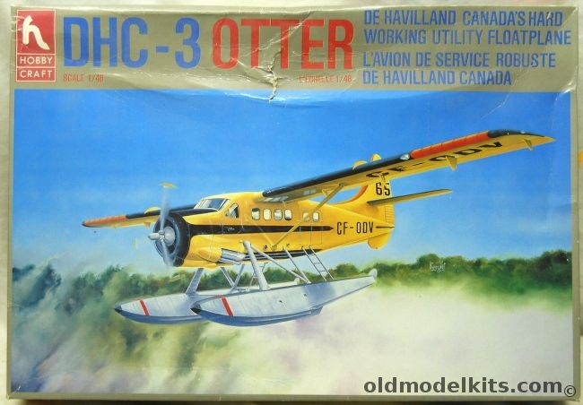 Hobby Craft 1/48 De Havilland DHC-3 Floatplane - SAC 4082 Command Wing USAF or Civil Ontario Ministry of Natural Resources, HC1655 plastic model kit