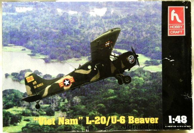 Hobby Craft 1/48 L-20 / U-6 Beaver Viet Nam, HC1675 plastic model kit