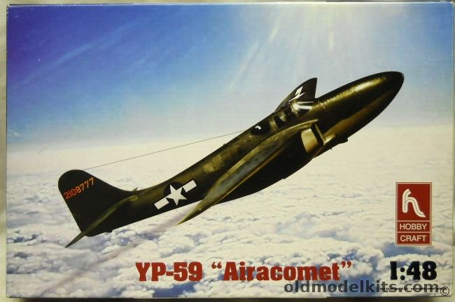 Hobby Craft 1/48 YP-59 Airacomet, HC1438 plastic model kit