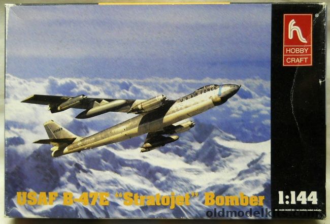 Hobby Craft 1/144 Boeing B-47E Stratojet SAC, HC1251 plastic model kit