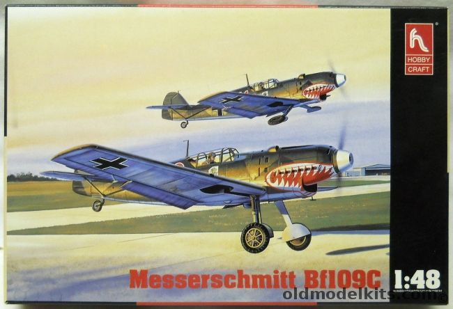 Hobby Craft 1/48 Messerschmitt Bf-109C - 2/JG71 Germany 1939 - (Bf109 C), HC1518 plastic model kit