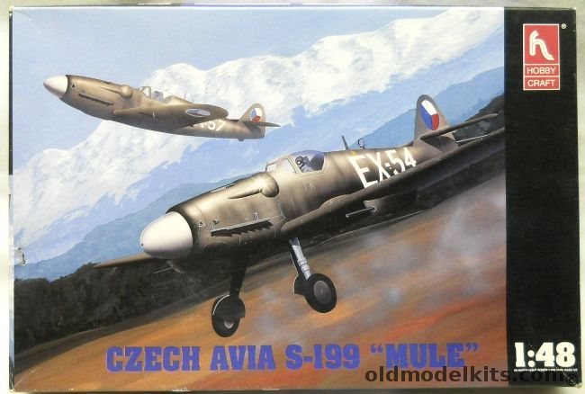 Hobby Craft 1/48 Czech Avia S-199 Mule, HC1524 plastic model kit