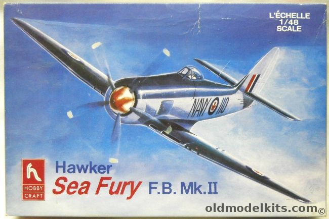 Hobby Craft 1/48 Hawker Sea Fury FB Mk.II - Royal Canadian Navy or Royal Navy Korean War, HC1583 plastic model kit