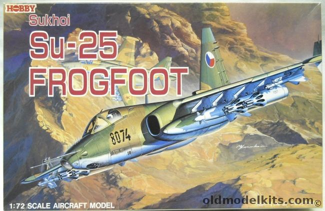 Tsukuda Hobby 1/72 TWO Sukhoi Su-25 Frogfoot - Czech Or Soviet Air Forces, S05 plastic model kit