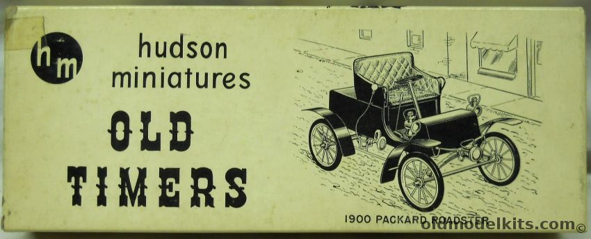 Hudson Miniatures 1/16 1900 Packard Roadster - Old Timers plastic model kit