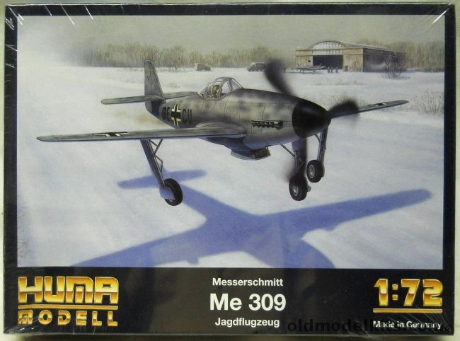 Huma Model 1/72 Messerschmitt Me-309, 3501 plastic model kit
