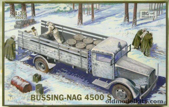 IBG 1/35 Bussing-Nag 4500S, 35012 plastic model kit
