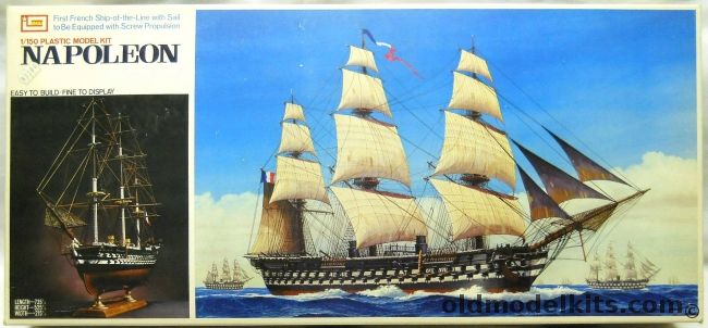 Imai 1/150 Napoleon - French Ship Of The Line, B401 plastic model kit