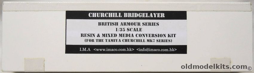 IMA 1/35 Churchill Mk.VII Bridgelayer Conversion Set - For Tamiya Churchill Mk7 Base Kit - By International Models Asia plastic model kit