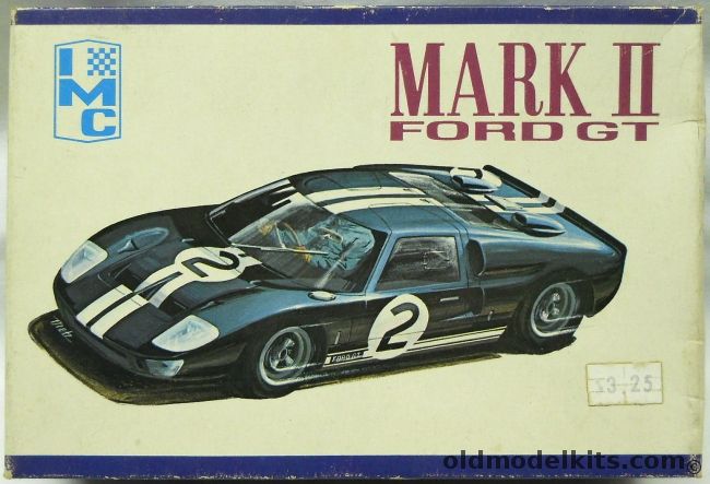 IMC 1/25 Mark II Ford GT - GT40 Daytona 98 / Le Mans 2 / Sebring 1, 112-200 plastic model kit