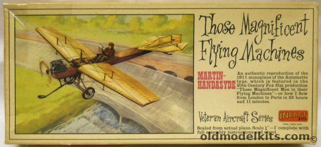 Inpact 1/48 1911 Martin-Handasyde, P102 plastic model kit