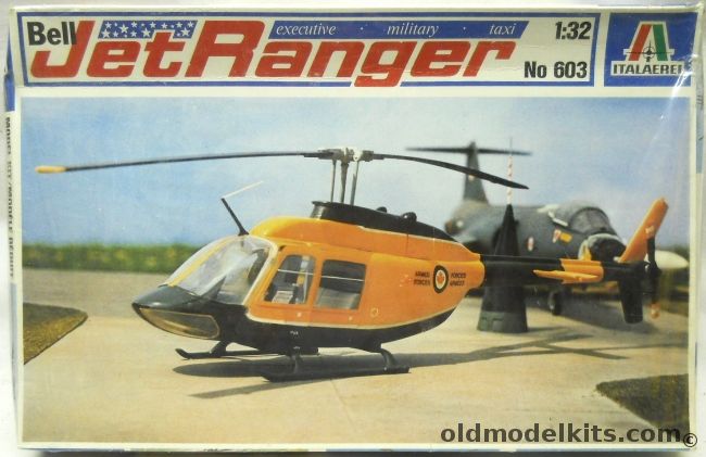 Italaerei 1/32 Bell Jet Ranger - Canadian Armed Forces - (Jetranger), 603 plastic model kit