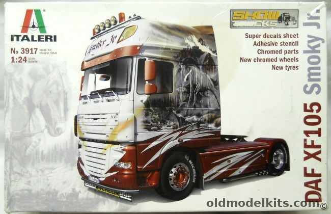 Italeri 1/24 DAF XF105 Smoky Jr - Show Truck, 3917 plastic model kit