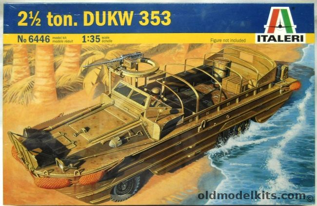 Italeri 1/35 2 1/2 Ton DUKW 353, 6446 plastic model kit