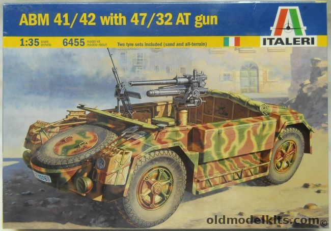 Italeri 1/35 ABM 41/42 With 47/32 AT Gun, 6455 plastic model kit