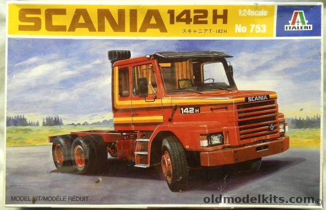Italeri 1/24 Scania 142H, 753 plastic model kit