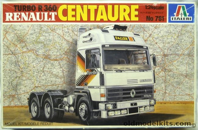 Italeri 1/24 Renault Centaure Turbo R360, 761 plastic model kit