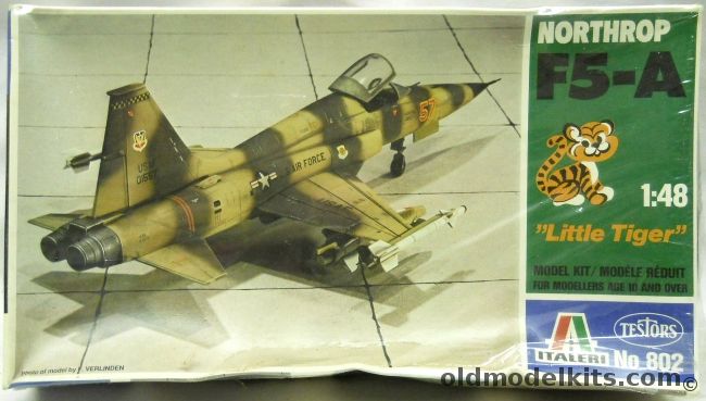 Italeri 1/48 Northrop F-5A Tiger - USAF, 802 plastic model kit
